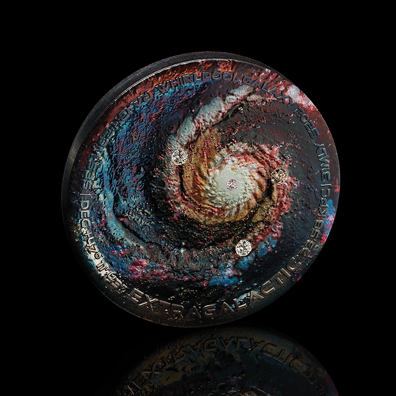 2025 Perth Mint 5oz Silver Patinaed Coloured Coin - Extragalactic